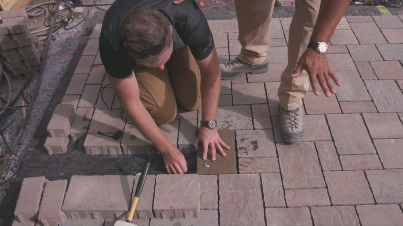 How to Add Lights to Pavers