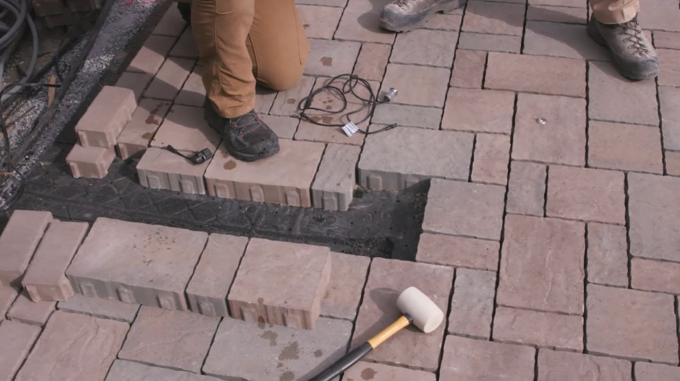 How to Add Lights to Pavers